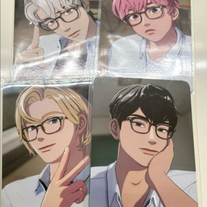 플레이브 케타포 럭드 안경 포카 노아 은호 밤비 하민