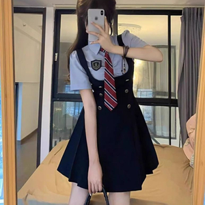 할인)스위트 하이틴 원피스 세트 프레피룩 제복 졸사 옛