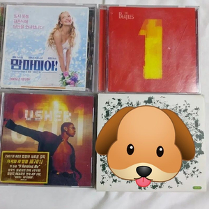 음악CD 어셔Usher/ 영화맘마미아ost/비틀즈/