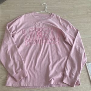 노앙 nohant 맨투맨 핑크 S