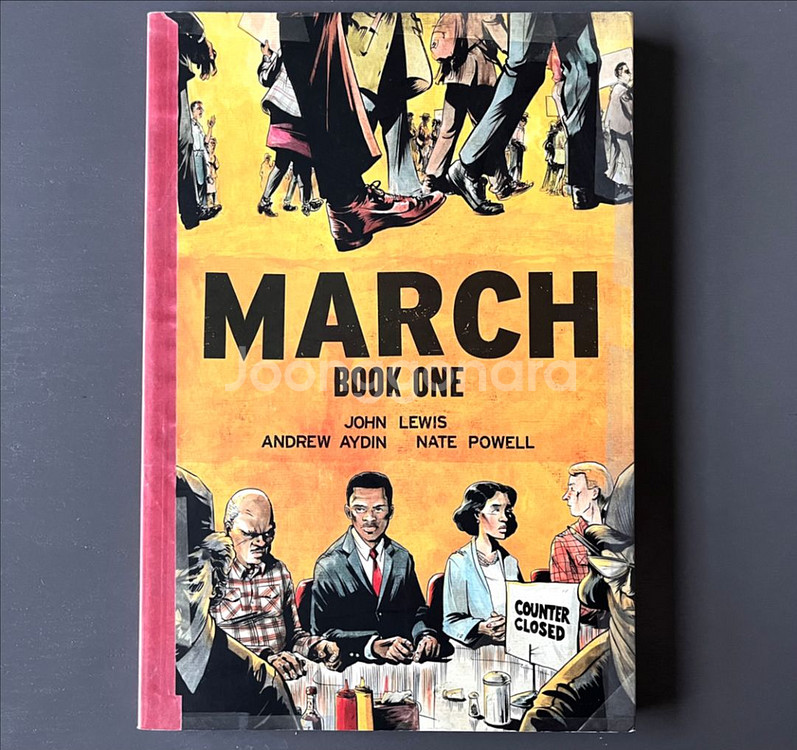 March Book One 영어 만화책, English--0