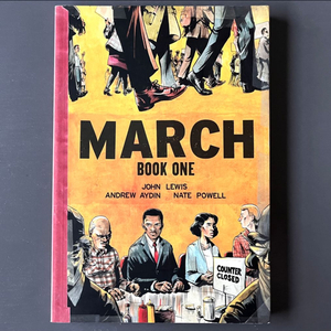 March Book One 영어 만화책, English