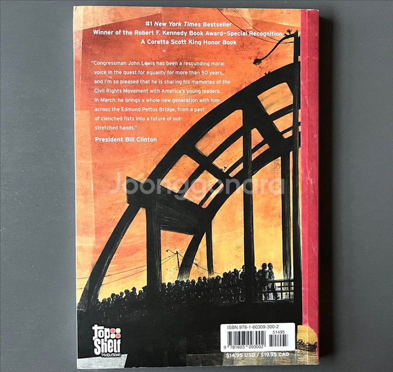 March Book One 영어 만화책, English--1