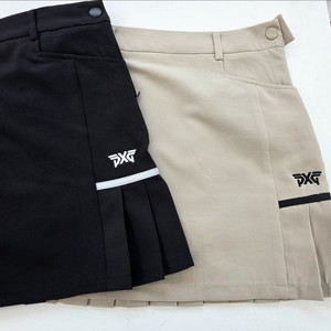 PXG 골프 여성 골프웨어 라인 큐롯 스커트 베이지