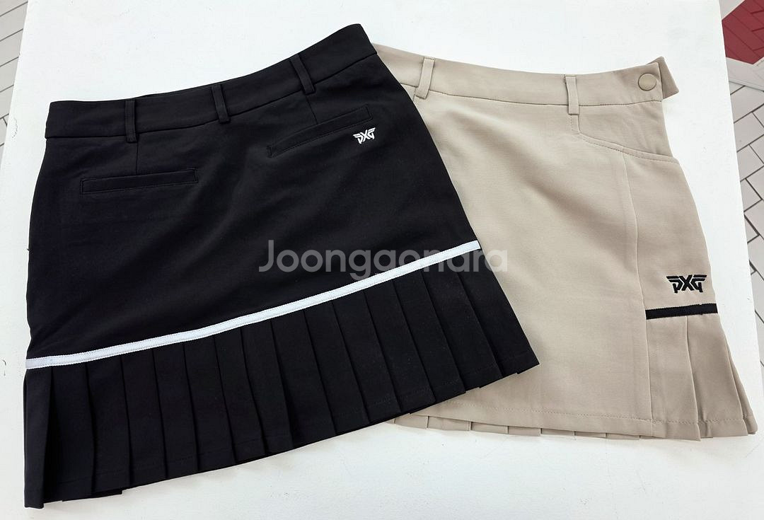 PXG 골프 여성 골프웨어 라인 큐롯 스커트 베이지--3