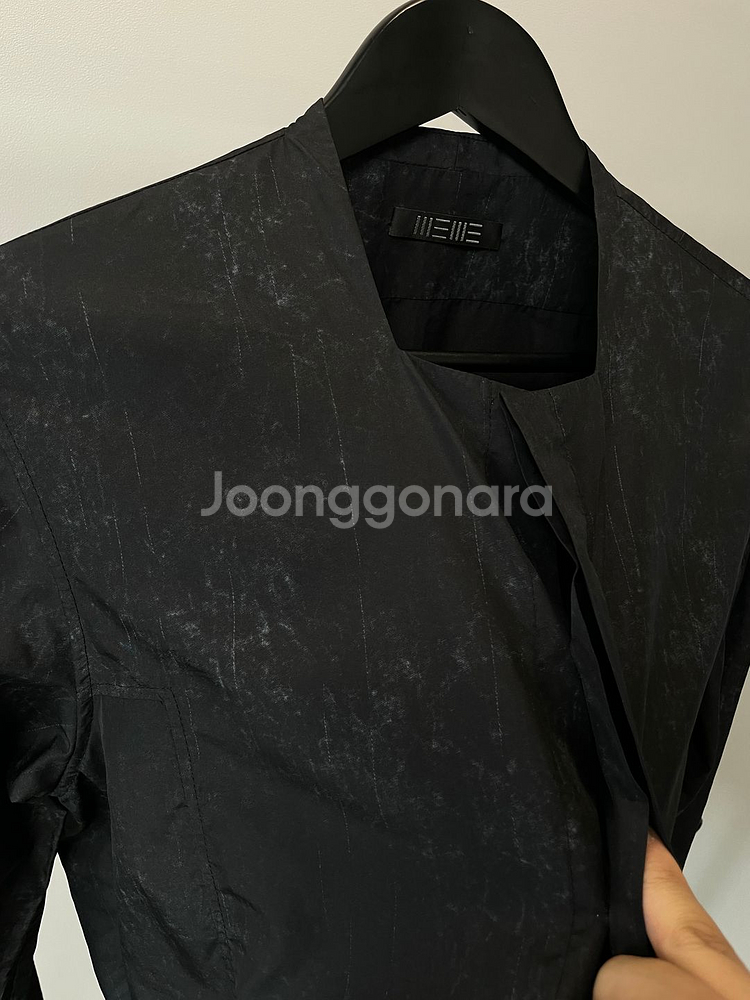 (L) Moho Company 모호 스퀘어넥 셔츠--1
