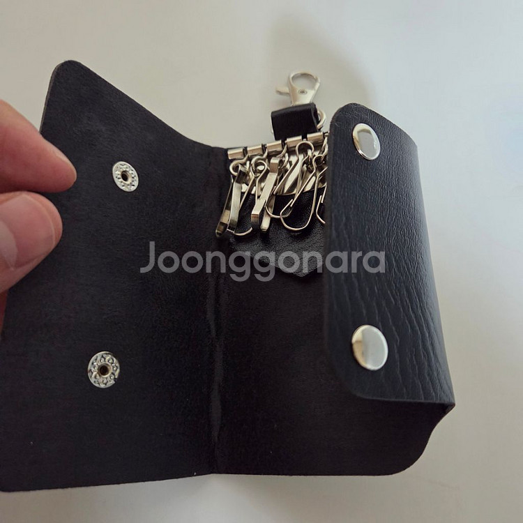소가죽키홀더 가죽키링 새것 3개 일괄--2