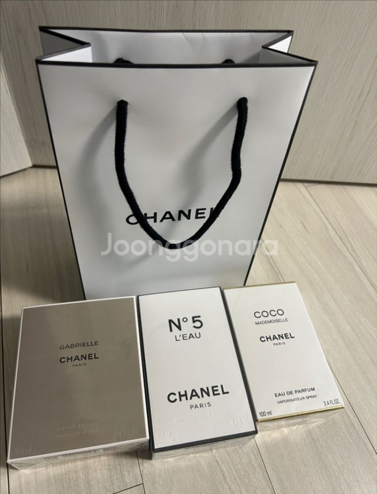 샤넬 향수 100ml 새거--0
