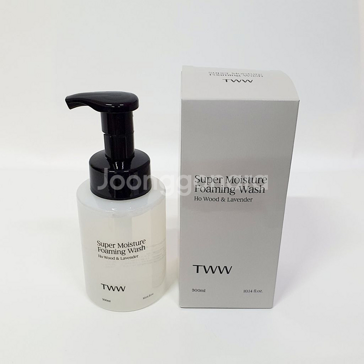 TWW 수퍼 모이스처 포밍워시 300ml (미개봉)--0