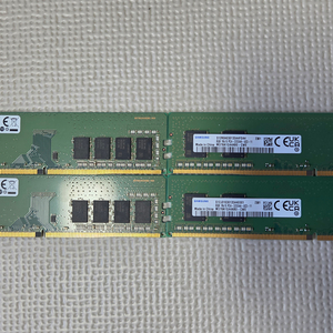 삼성 ddr4 8gb램 네장