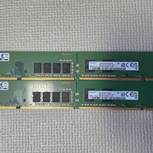삼성 ddr4 8gb램 네장