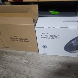 인테코스마트선풍기 새상품