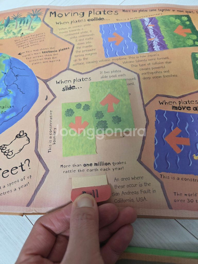 과학 영어 원서 팝업북 3권--4