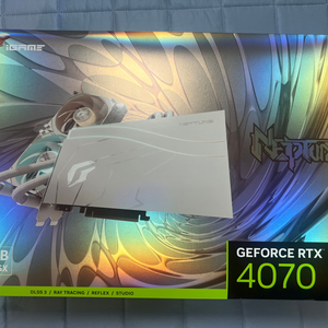 컬러풀 iGame RTX 4070 Neptune 팝니다