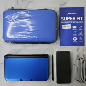 닌텐도 미품급 3ds xl(블루) 풀세트