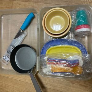 캠핑용 피크닉 식기 그릇 세트