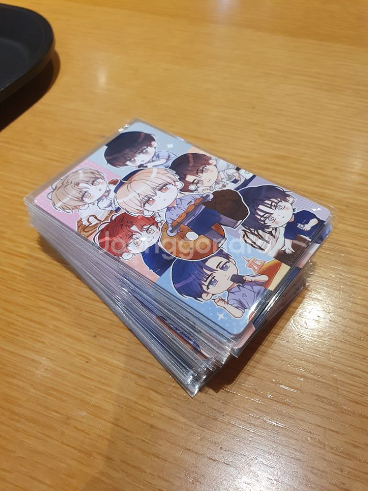 데못죽 이디야 포카 8종--0