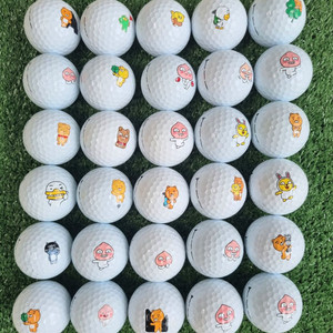 카카오프렌즈 3피스 A+/A급 30개 골프공 로스트볼