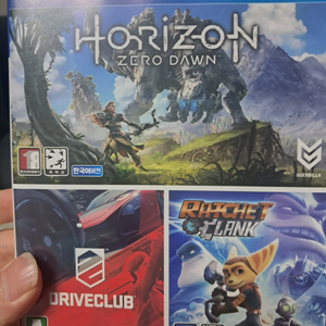ps4 호라이즌 제로던 드라이브클럽 합본