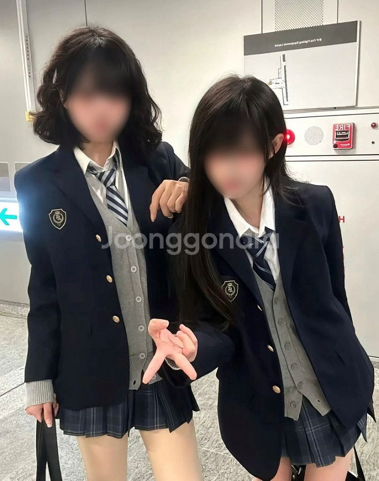 미소녀st) 일본 교복 넥타이 2종 졸업사진 졸사 대여--2