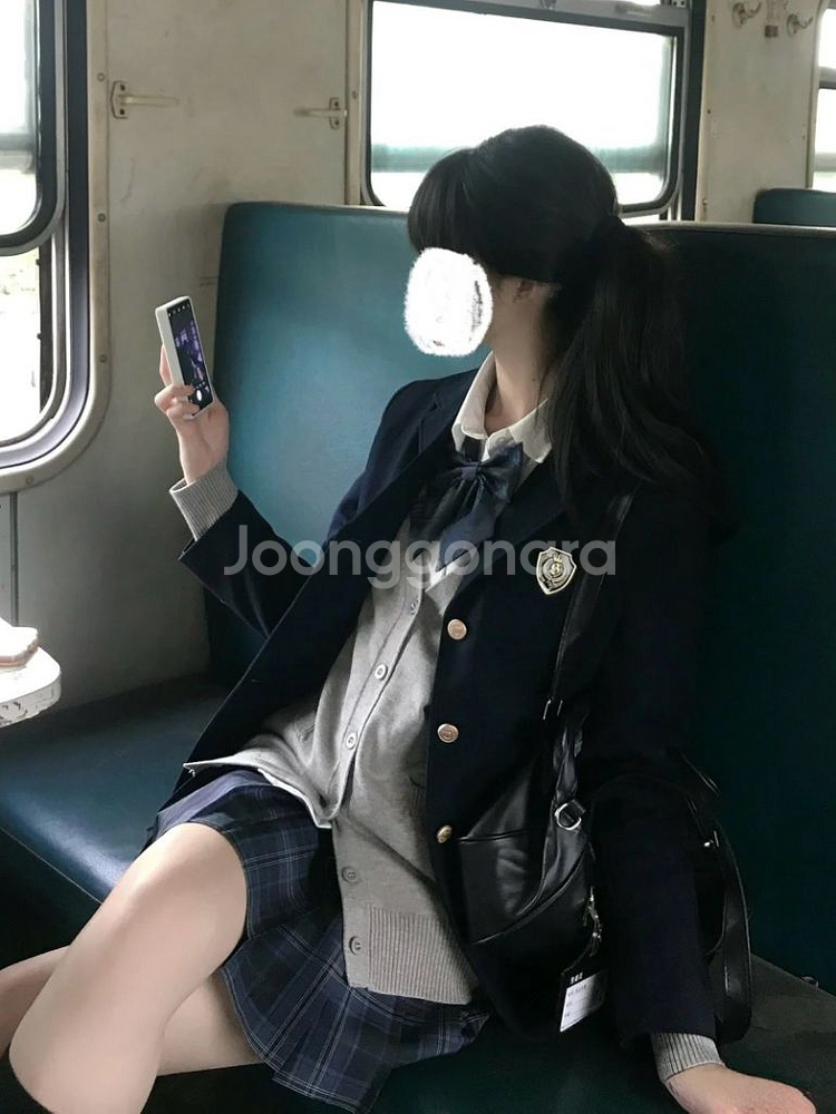 미소녀st) 일본 교복 넥타이 2종 졸업사진 졸사 대여--3