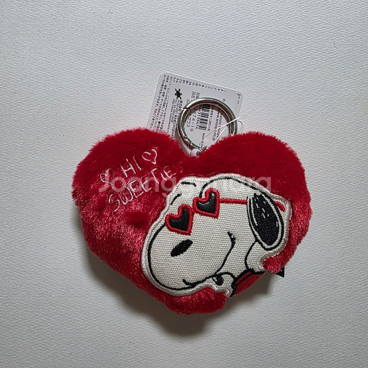 일본정품 - 스누피 인형 릴홀더 카드 지갑--0