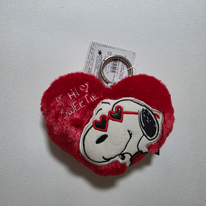 일본정품 - 스누피 인형 릴홀더 카드 지갑