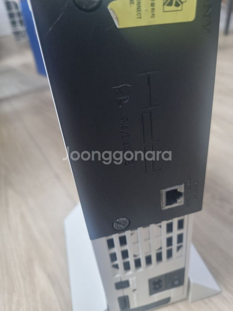 PS2 화이트 5만번대 +패드2개+게임씨디1장--2