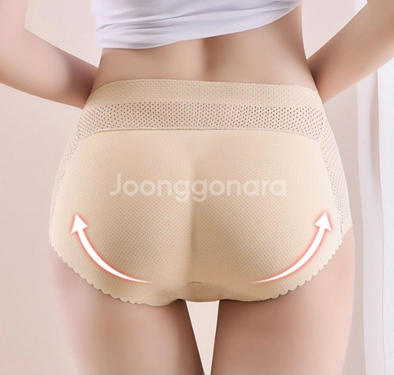 1+1 엉뽕팬티 힙업팬티 엉덩이보정팬티 애플힙팬티--0