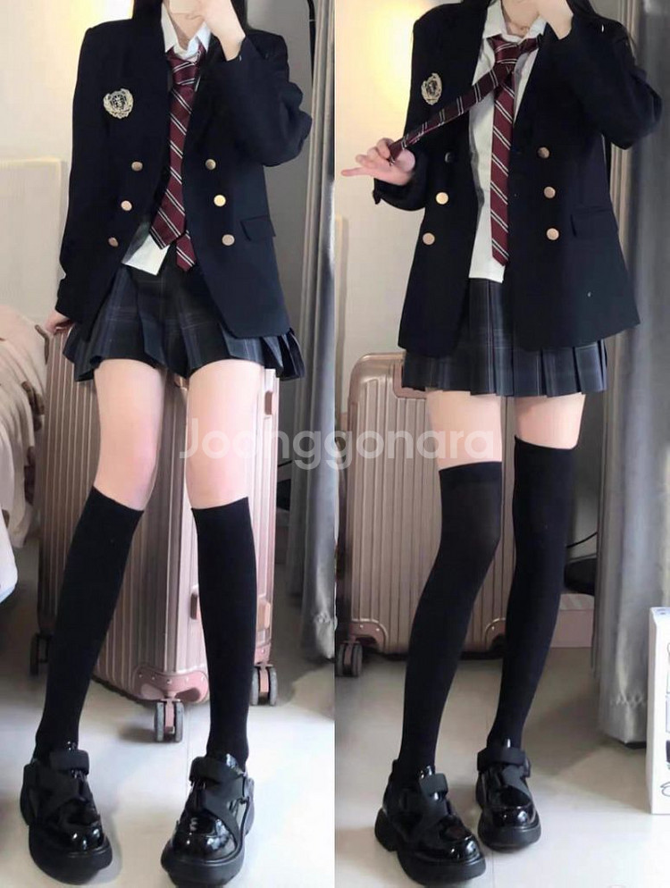 미소녀st) 일본 교복 졸업사진 졸사 대여 블랙--3