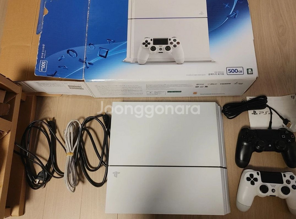 플스4 PS4 플레이스테이션4 박스풀셋(패드 2개, 인--0