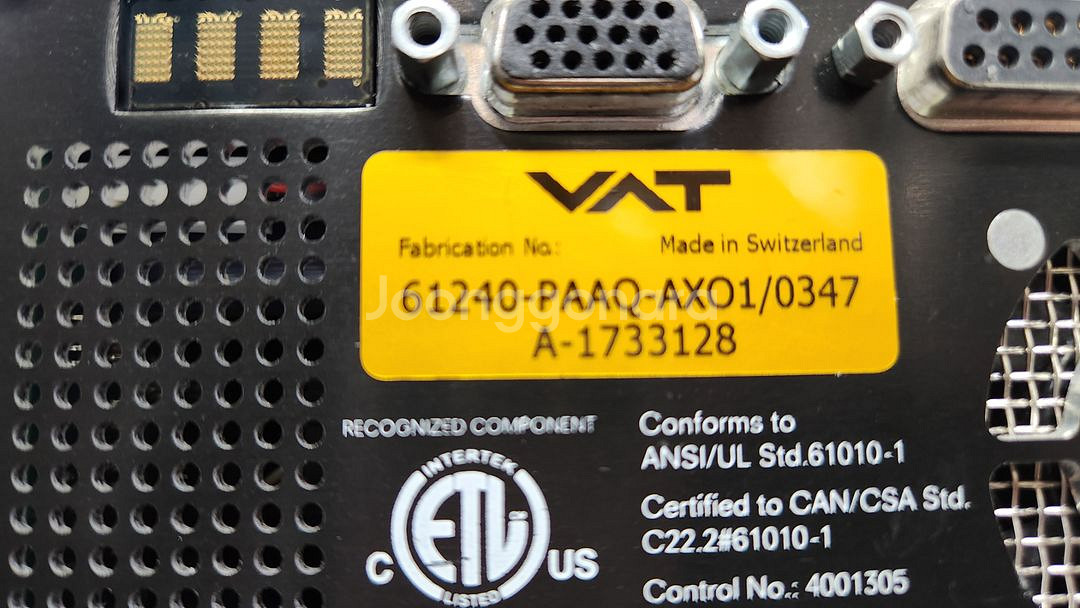 VAT 베트 버터플라이 진공밸브 61240-PAAQ 2--9