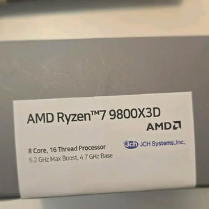 AMD 라이젠7-6세대 9800X3D (그래니트 릿지)