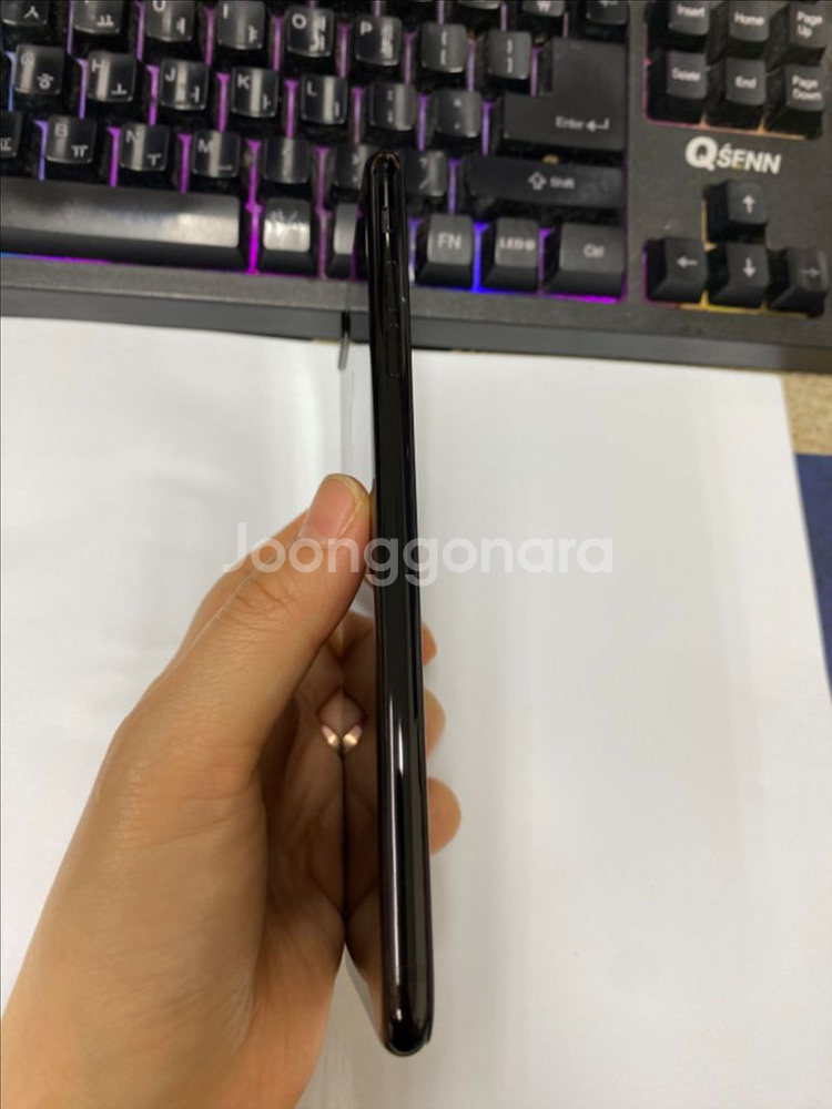 아이폰7플러스 제트블랙 AA급 128GB 배터리100%--4