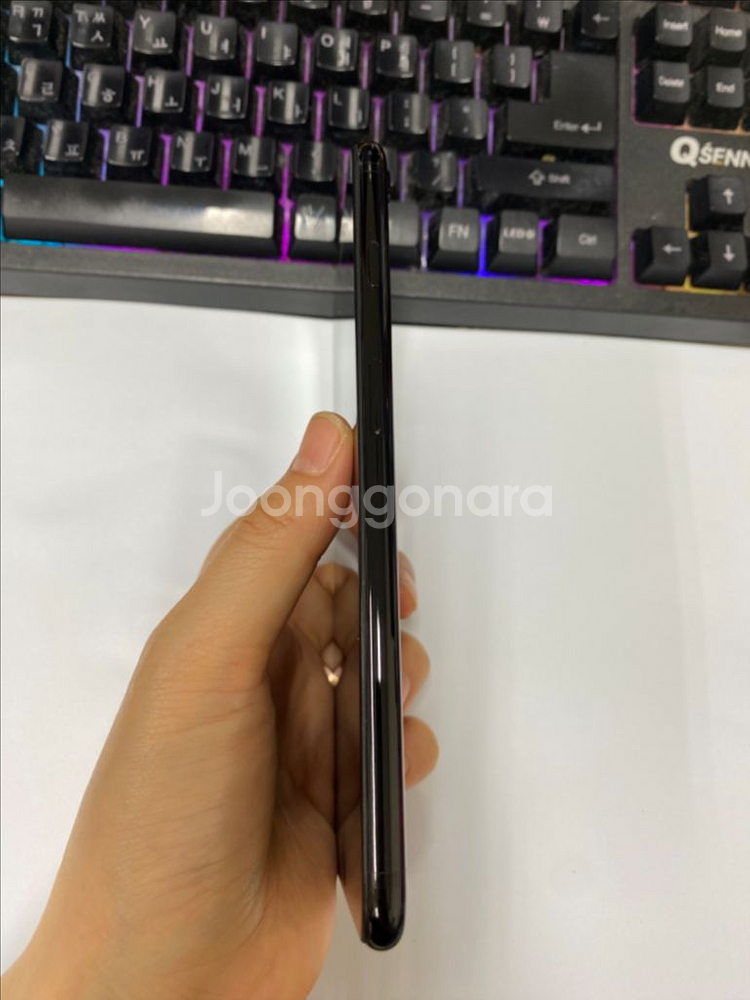 아이폰7플러스 제트블랙 AA급 128GB 배터리100%--5