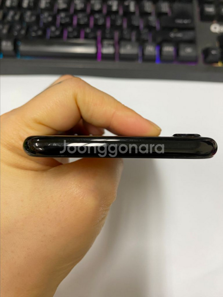 아이폰7 제트블랙 액정SS급 128GB 배터리100--3