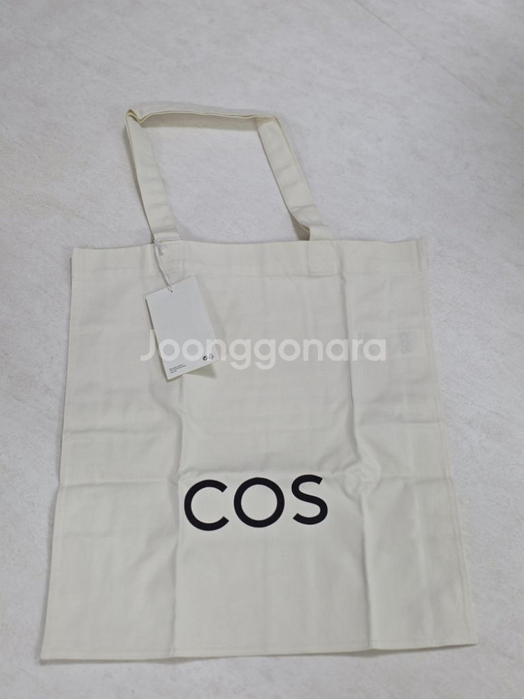 COS 코스 캔버스 에코백--1
