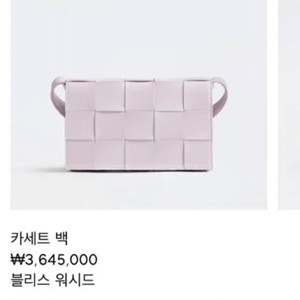 보테가베네타 카세트백