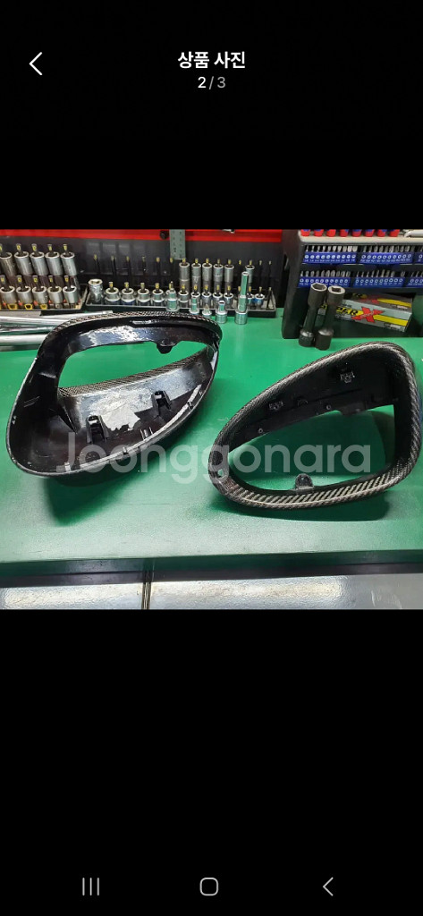 포르쉐마칸 카본오리지널 사이드커버--1