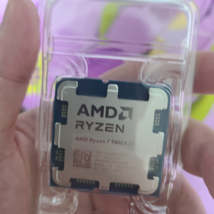 라이젠 cpu 9800x3d 팔아요.