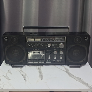 최상 상태*산요 빈티지 스테레오 붐박스 M9998K
