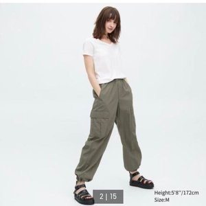 유니클로 이지카고팬츠 S사이즈