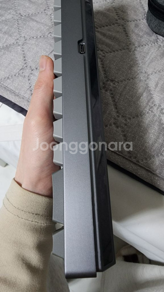 Jris R2 그레이 컬러 / 블랙 pvd 커스텀키보드--2