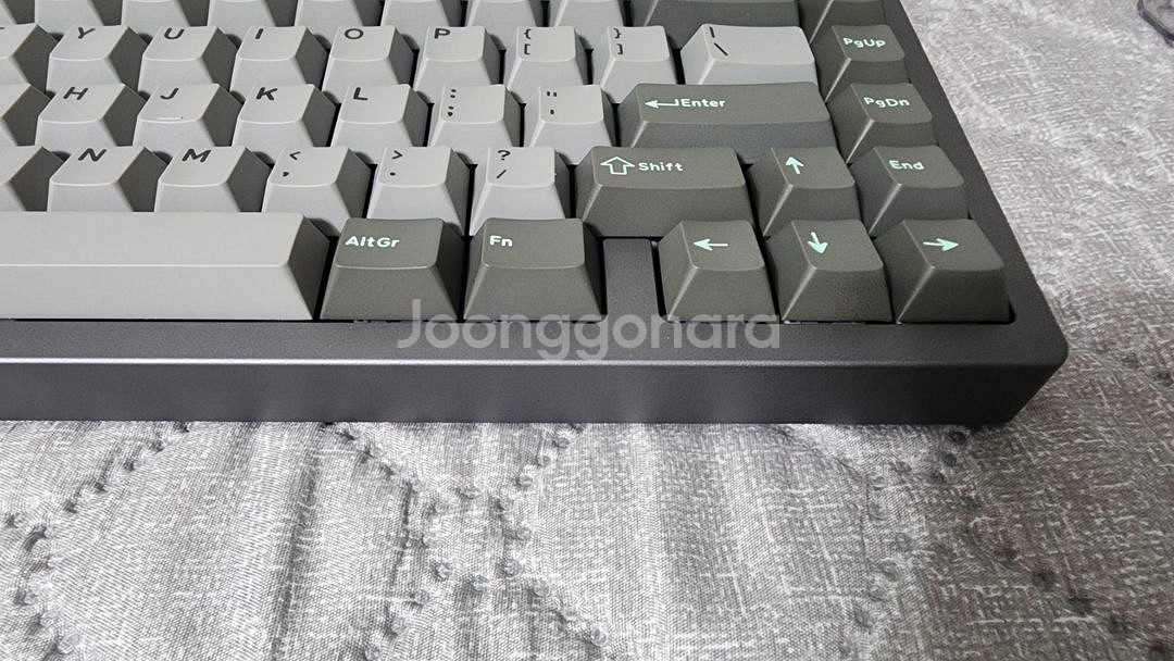 Jris R2 그레이 컬러 / 블랙 pvd 커스텀키보드--7
