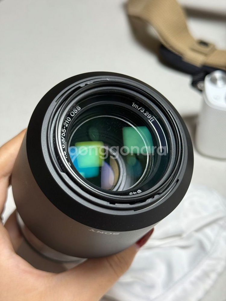 소니 NEX-5T 화이트 미러리스 카메라--7