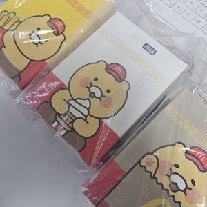 맥도날드 춘식이 인형 3종