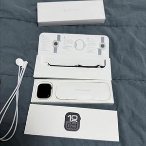 애플워치10 46mm 제트블랙 gps(새상품급)