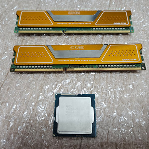CPU I3-4130+램 4GB 2개(방열판) 팝니다