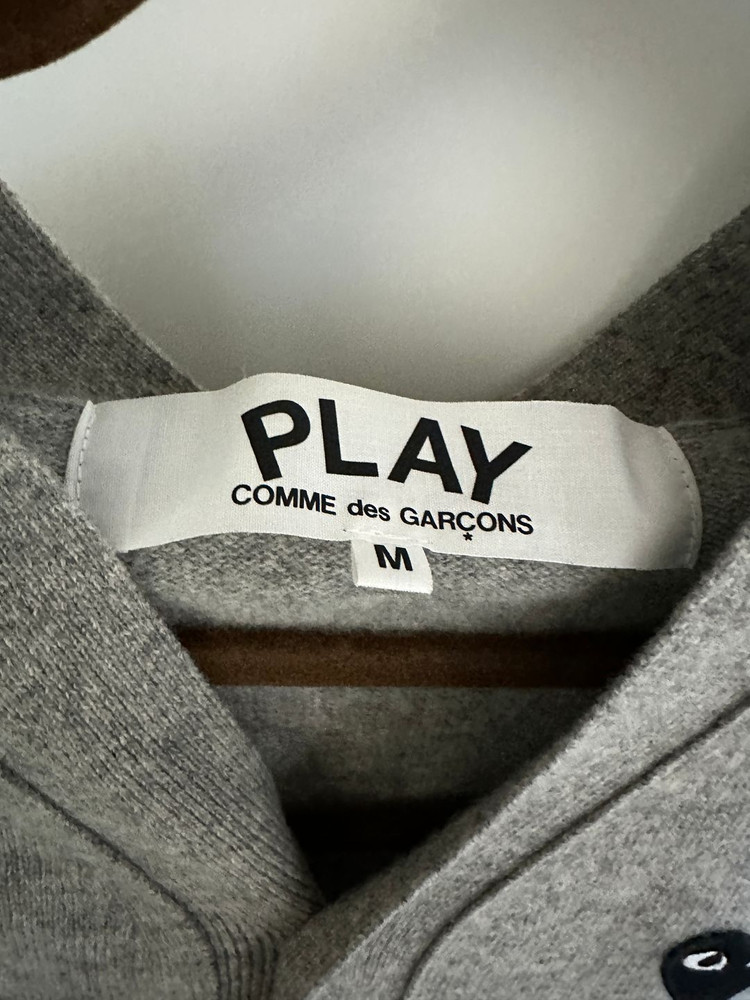 꼼데가르송 그레이 가디건 남성 M사이즈 판매--3