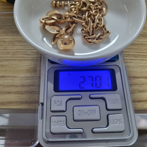 18k 목걸이 고중량